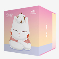 乐宜绵柔洗脸巾40抽 纸盒